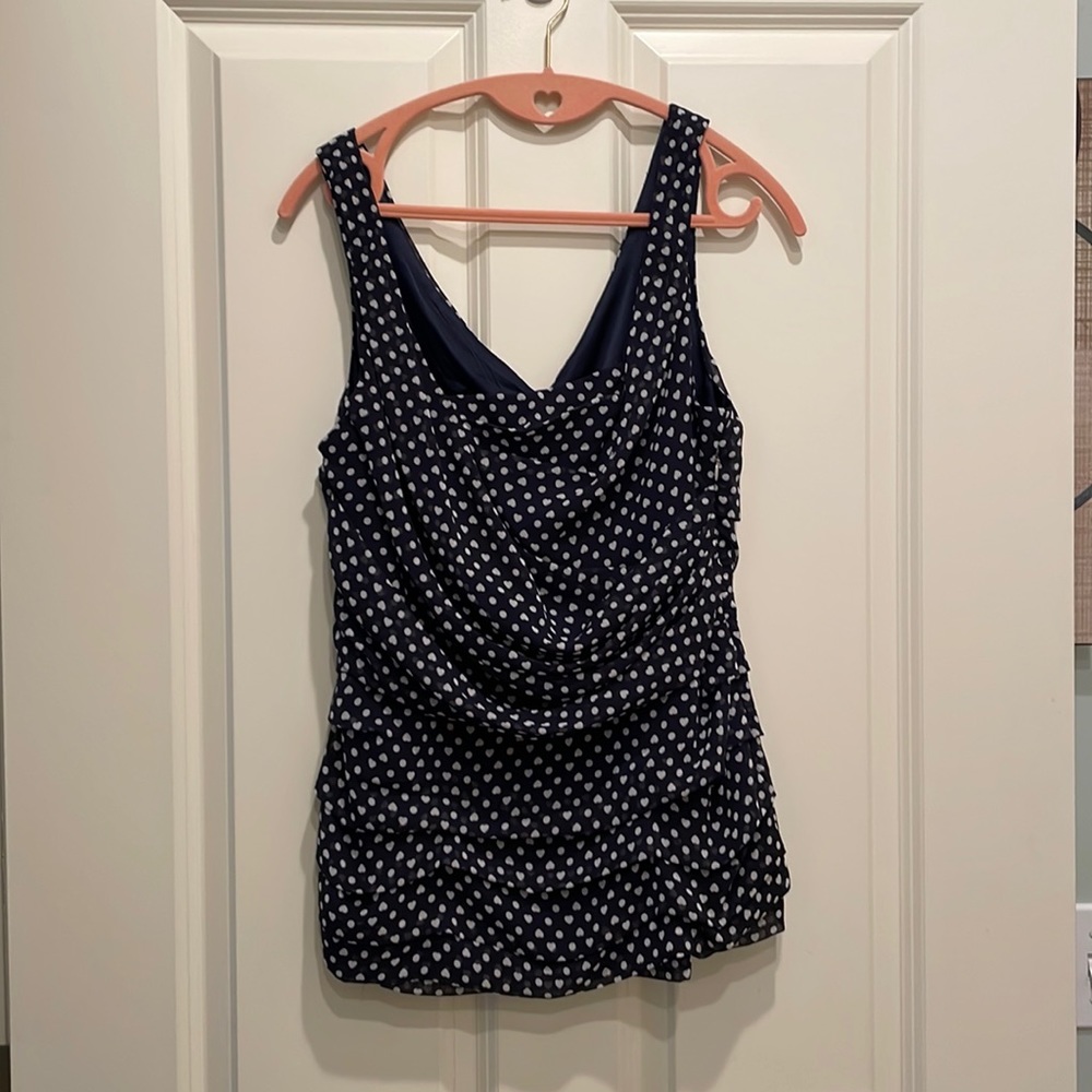 Express layered blouse